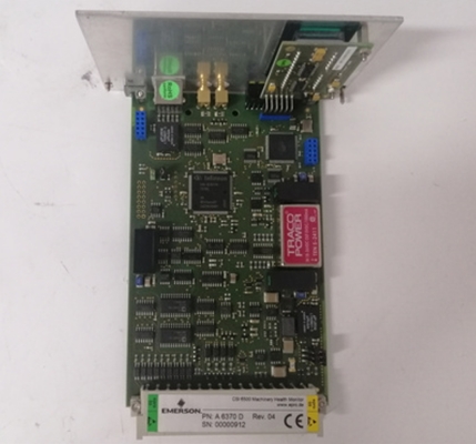 Emerson A6370D Overspeed Protection Monitor for Delta V DCS