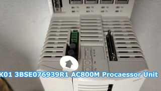 PM866AK01 3BSE076939R1 Kompaktowy moduł procesorowy sterownika ABB AC800M