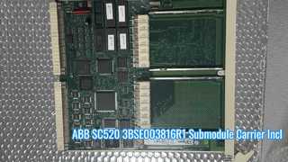 SC520 3BSE003816R1 Uchwyt podmodułu ABB Zawiera kartę sterującą