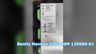 125680-01 Monitor zbliżeniowy Bently Nevada 3500/40M