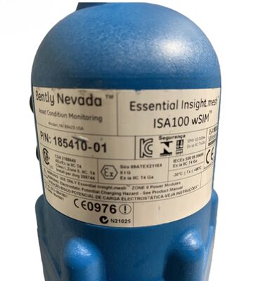 185410-01 Bently Nevada Essential Insight Vibration Transmitter with 4-20 mA Analog Output, Loop-Powered Design, and Velocity Measurement