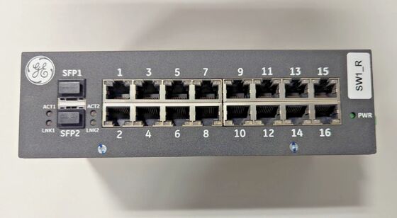 IS420ESWBH3A GE System sterowania turbinami gazowymi Mark VIe Industrial Ethernet I/O Net Switch Module